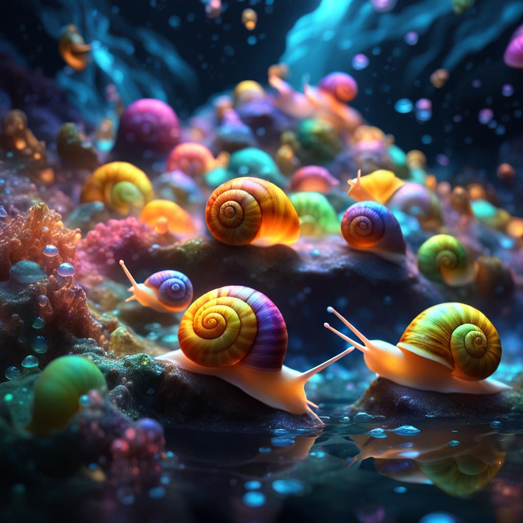 Fluorescnails.  by @Aick