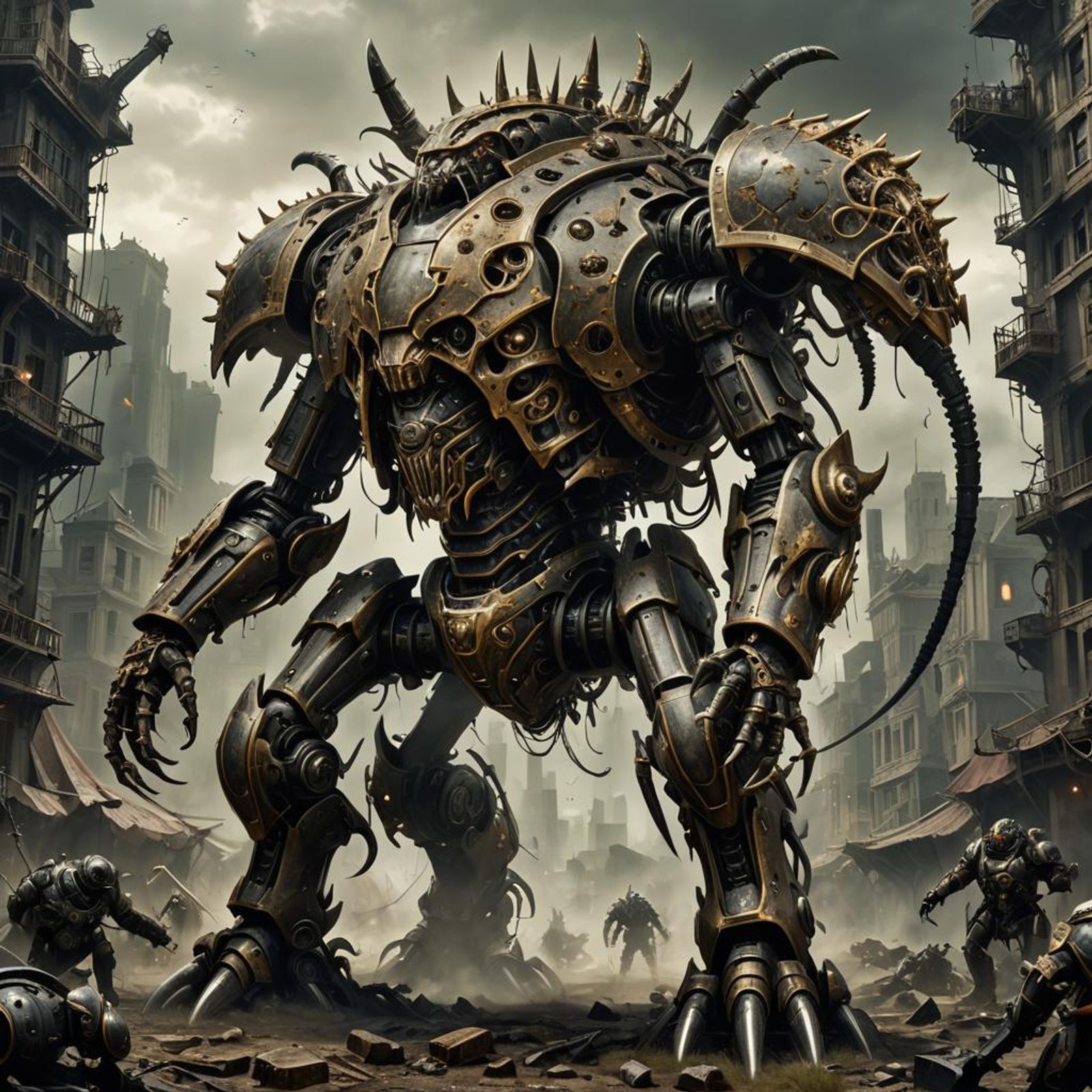 40K Exocrine - AI Generated Artwork - NightCafe Creator