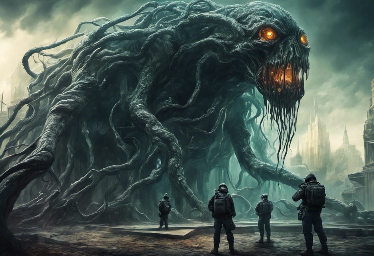 Great Old One on the Move AI Generated Artwork NightCafe Creator