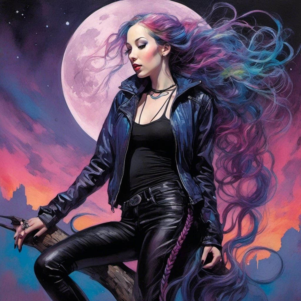 Danika Fendyr, cyberpunk