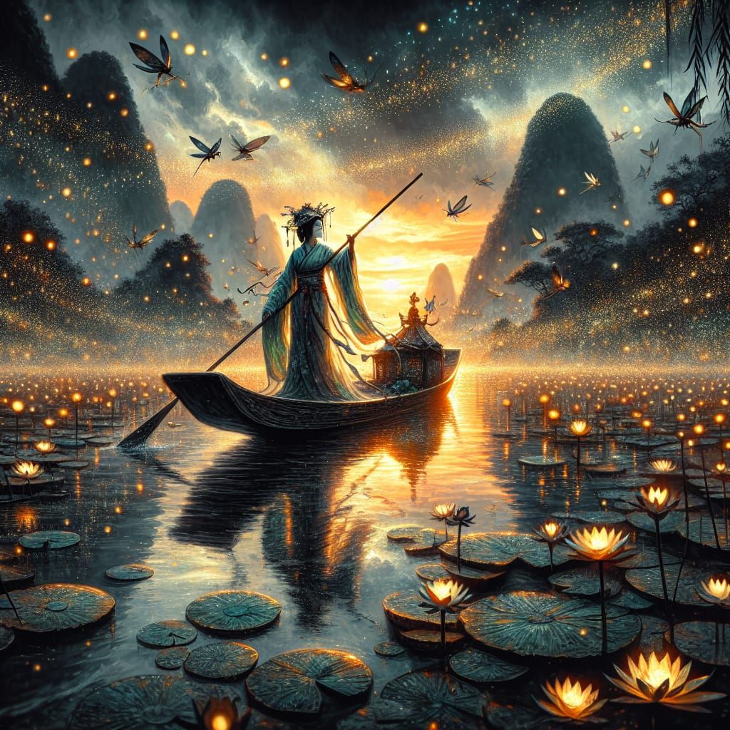 Lotus Picking  by @haightash wong