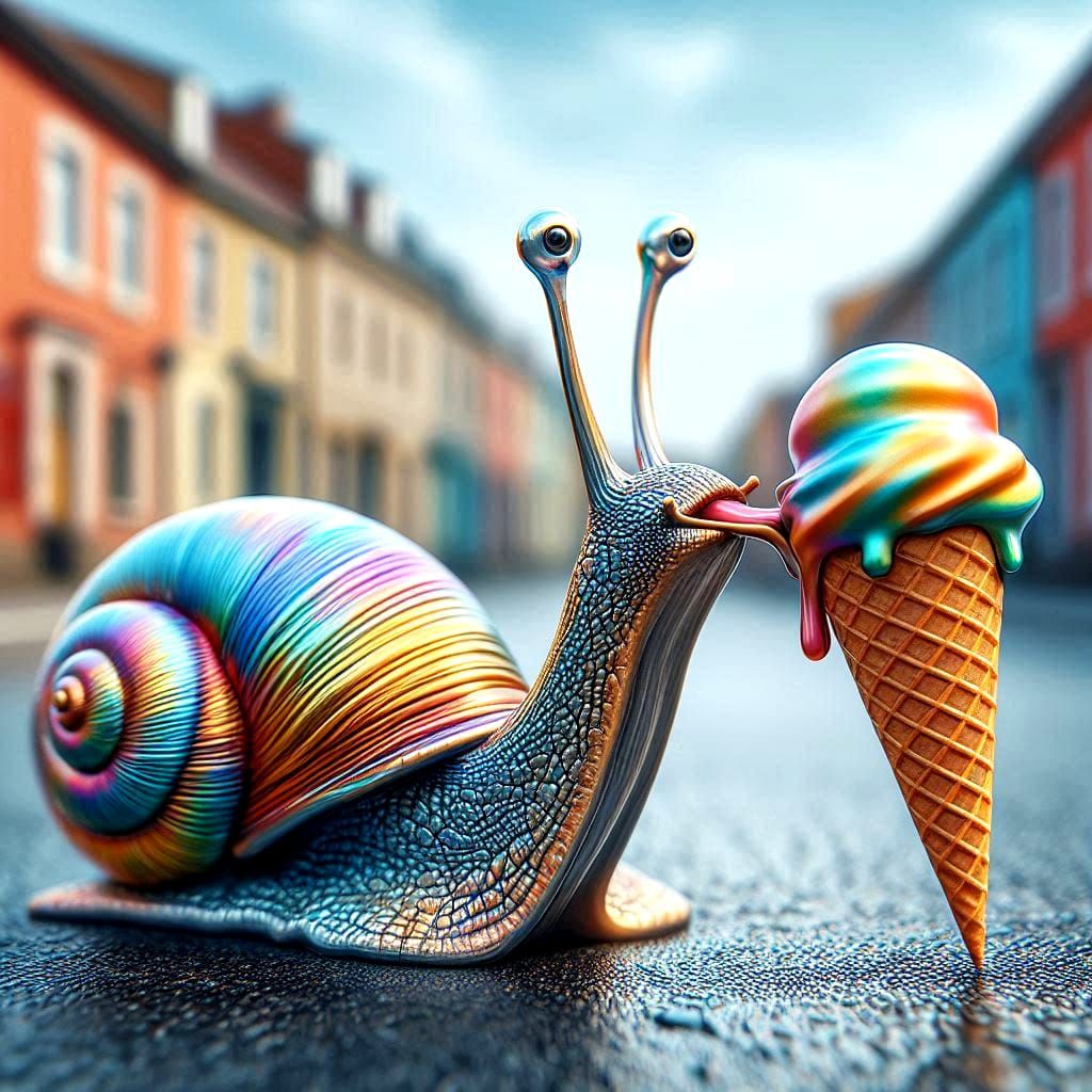 curious snail #5