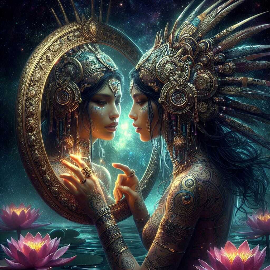 Beautiful Aztec Warrior