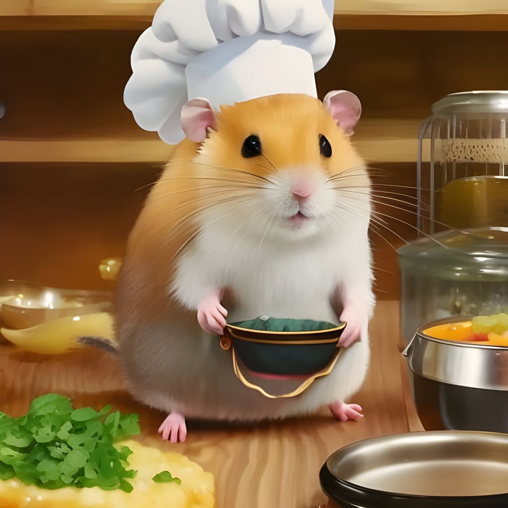 A tiny cook AI Generated Artwork NightCafe Creator