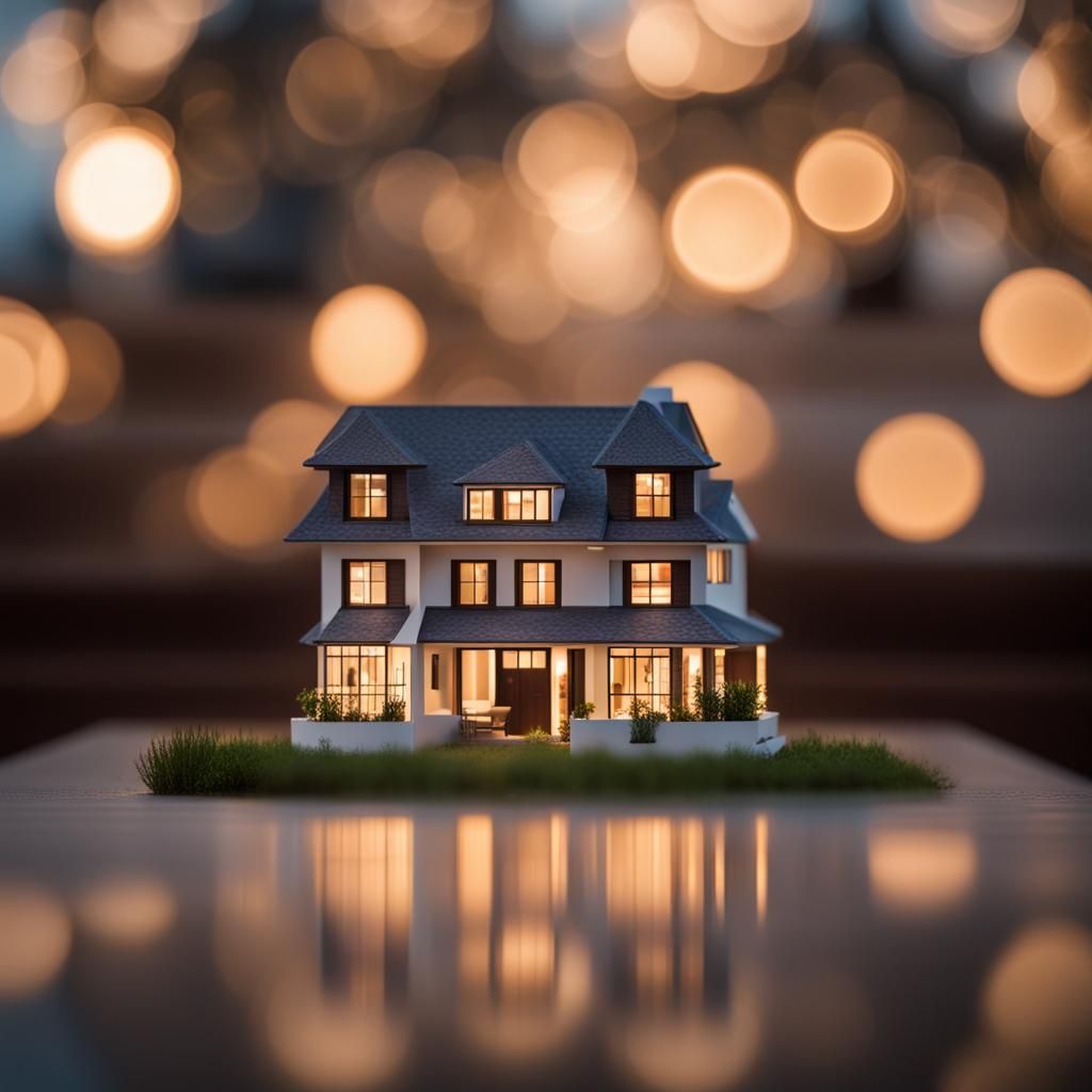 Infinitesimal House: Professional Photography with Bokeh