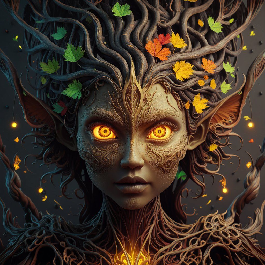 Tree Pixie Portrait