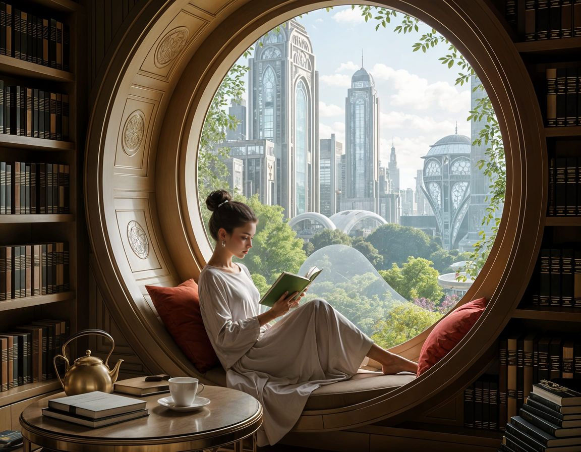 Lost in a Book in a Nook  by @KBunny001