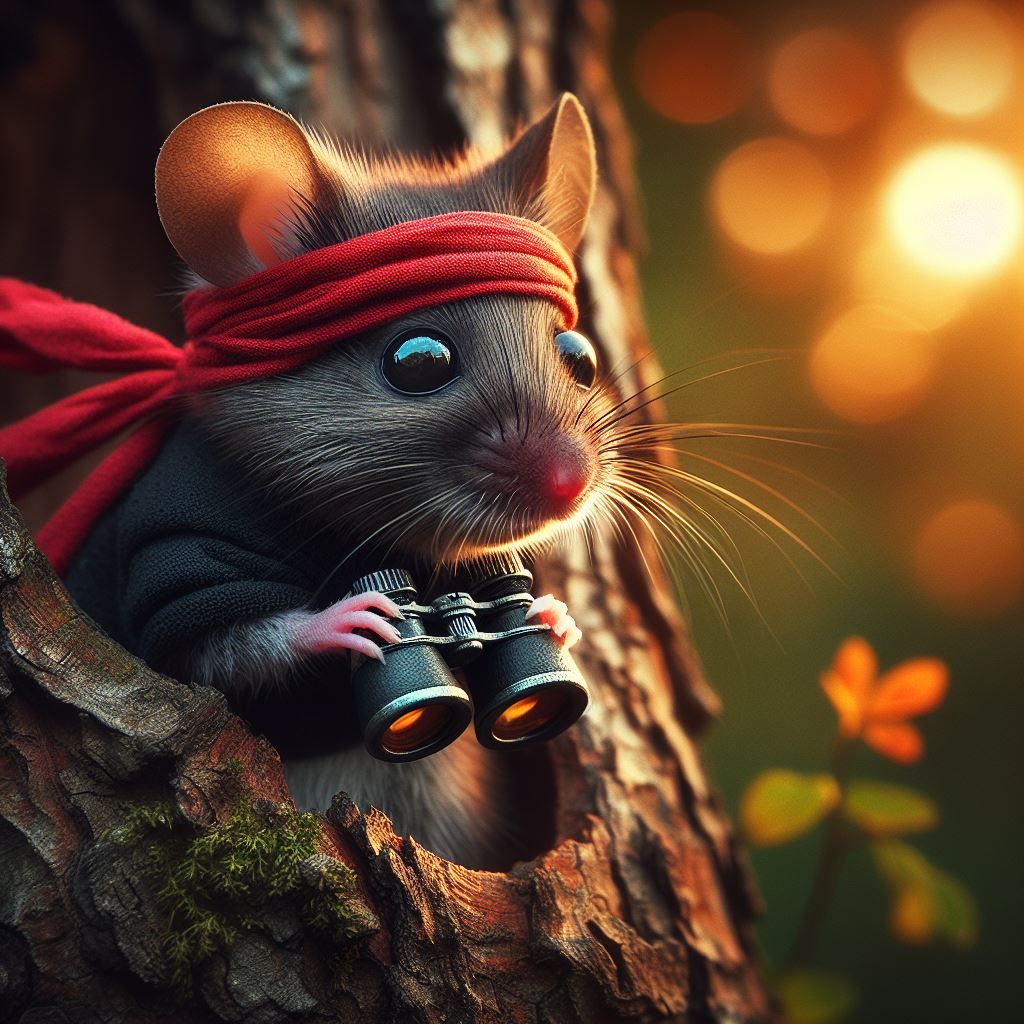 Wee little Ninja Scout