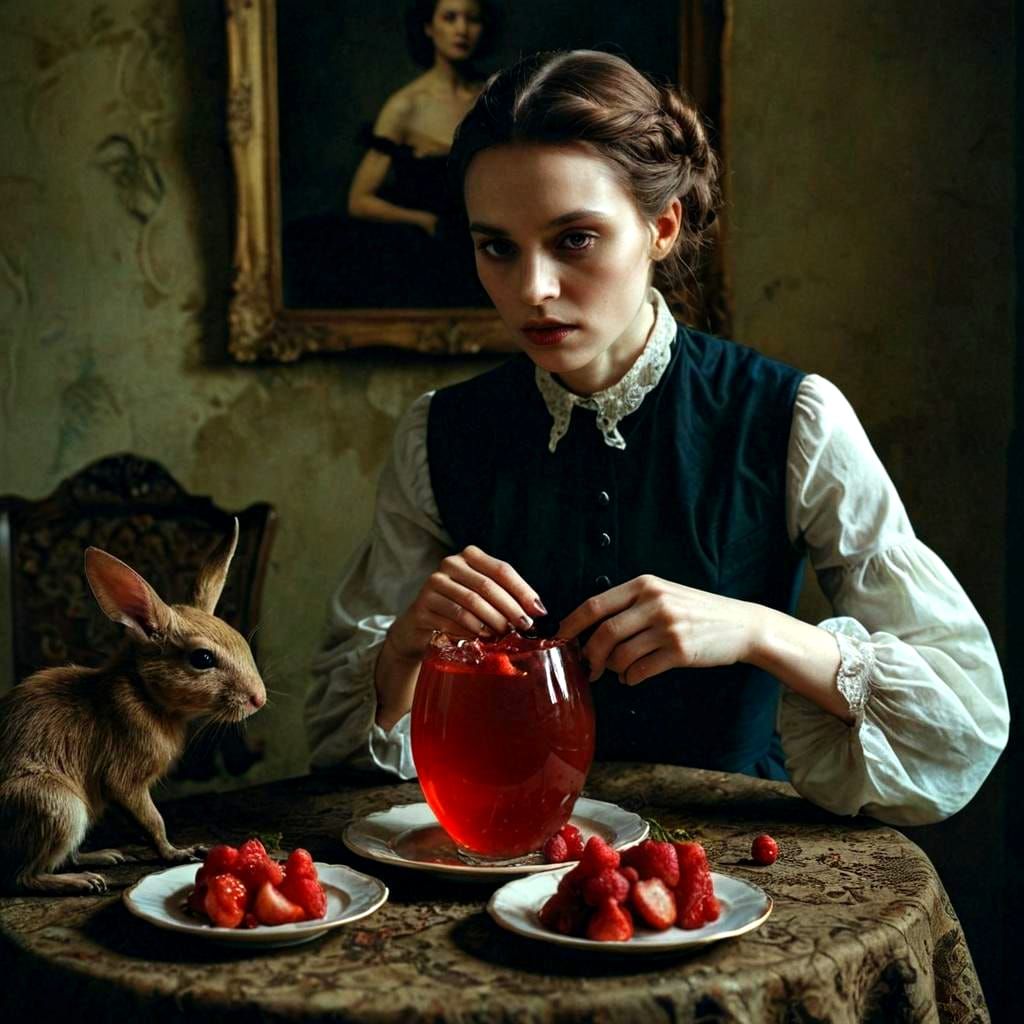 Surreal Women in Mystical Landscapes