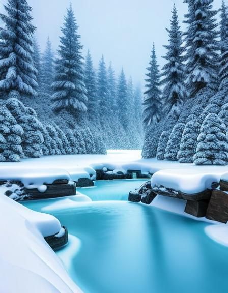 Emoji Winter Wonderland: Snowflakes, Snowman and Cold