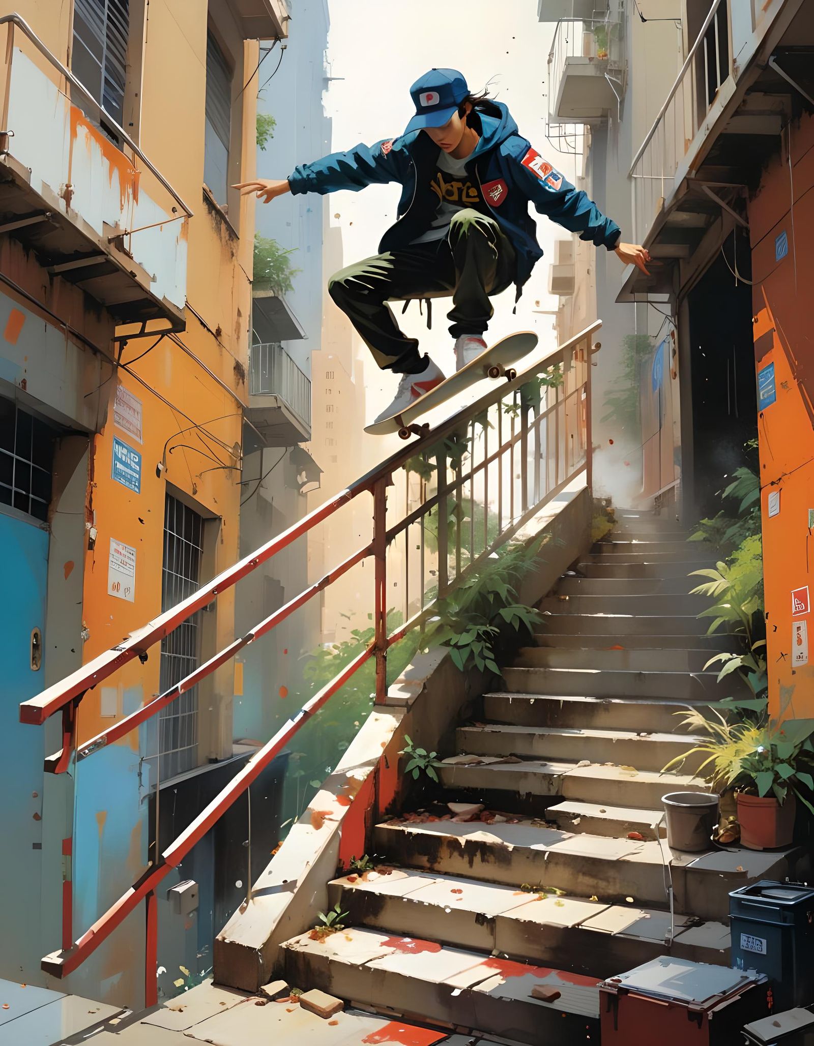 Grinding the gap  by @randomart