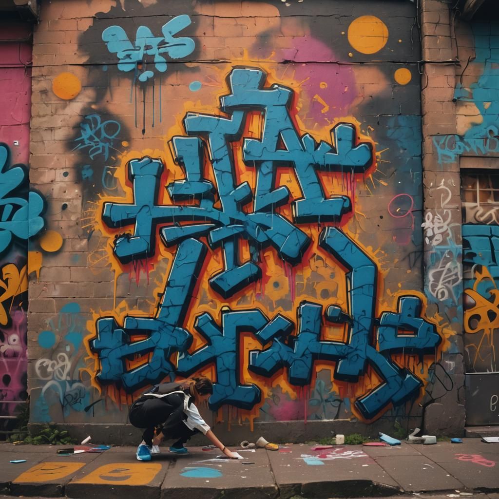 L.L. graffiti