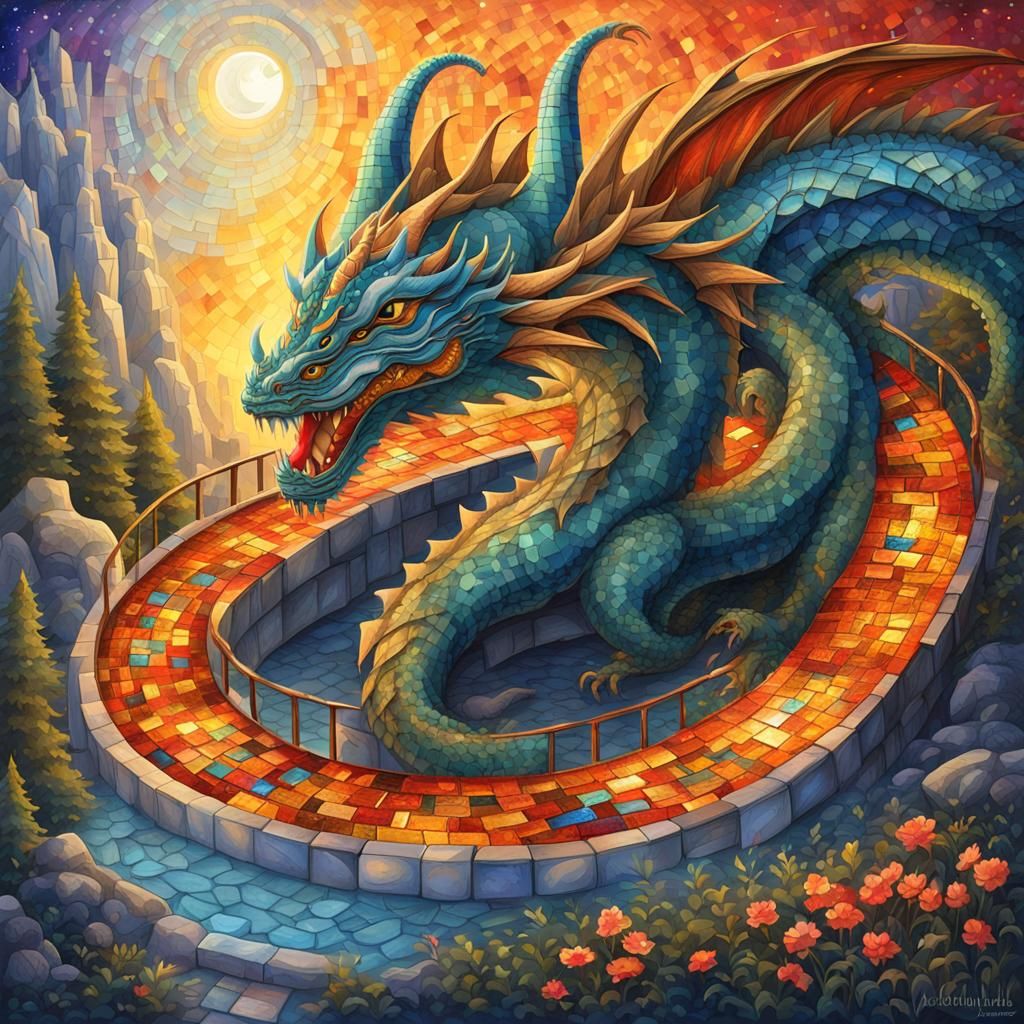 Dragon - AI Generated Artwork - NightCafe Creator