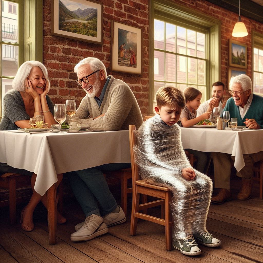 Sometimes, the grandson is a tough go.