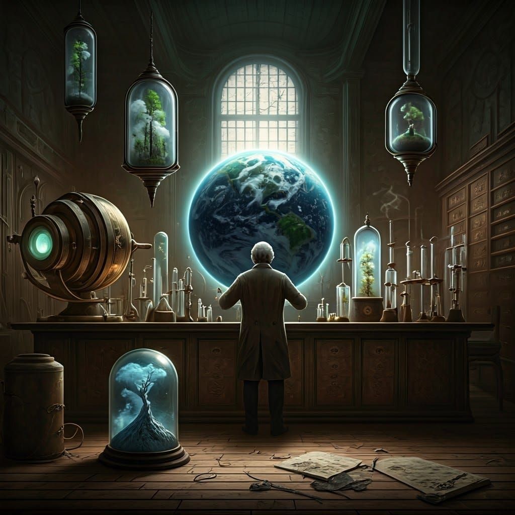 Recreating a World  by @aididan