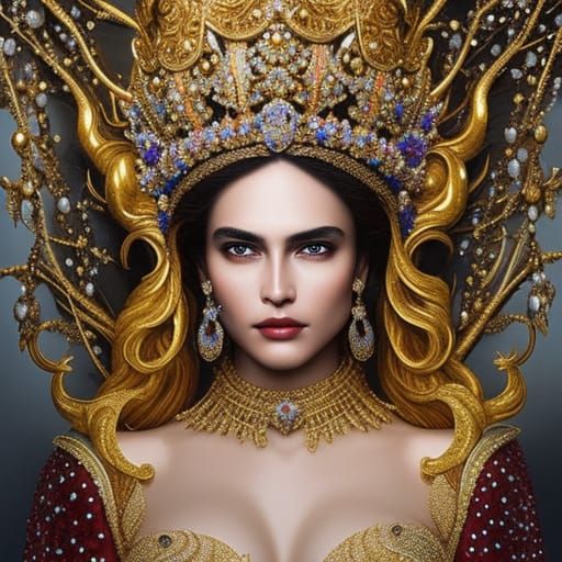 Queen Yolanda - AI Generated Artwork - NightCafe Creator