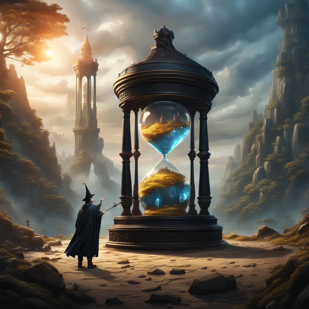 The hourglass of the universe!  by @Brittany Mitchell