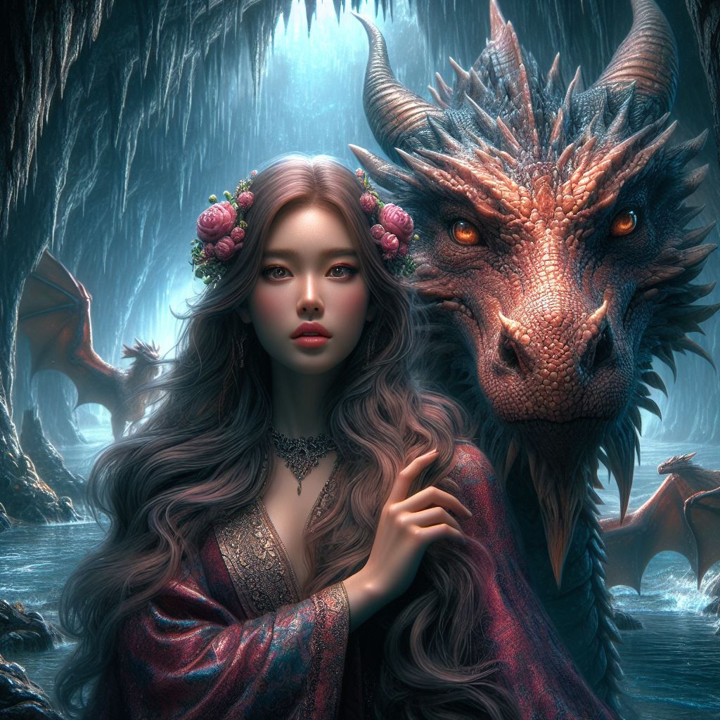 Woman in Fantasy World