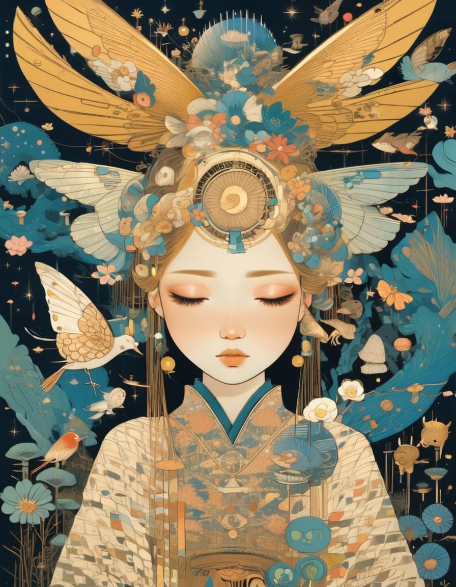 Butterfly in Vibrant Colors