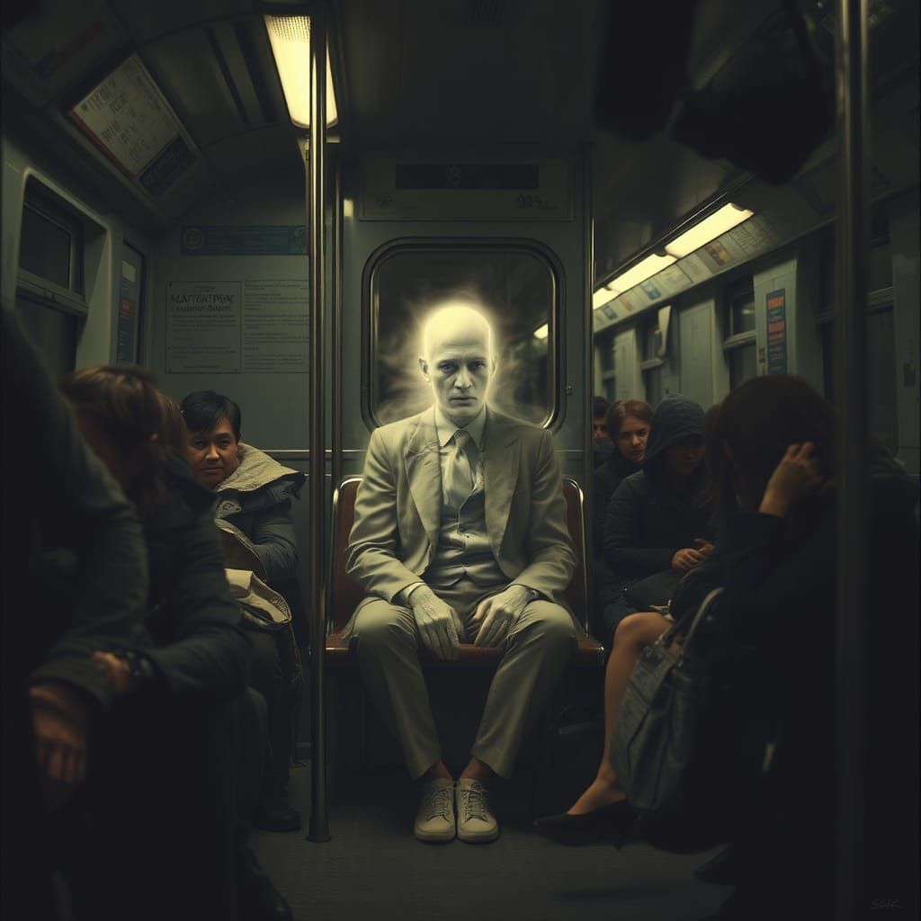 real ghost beside you  by @christine