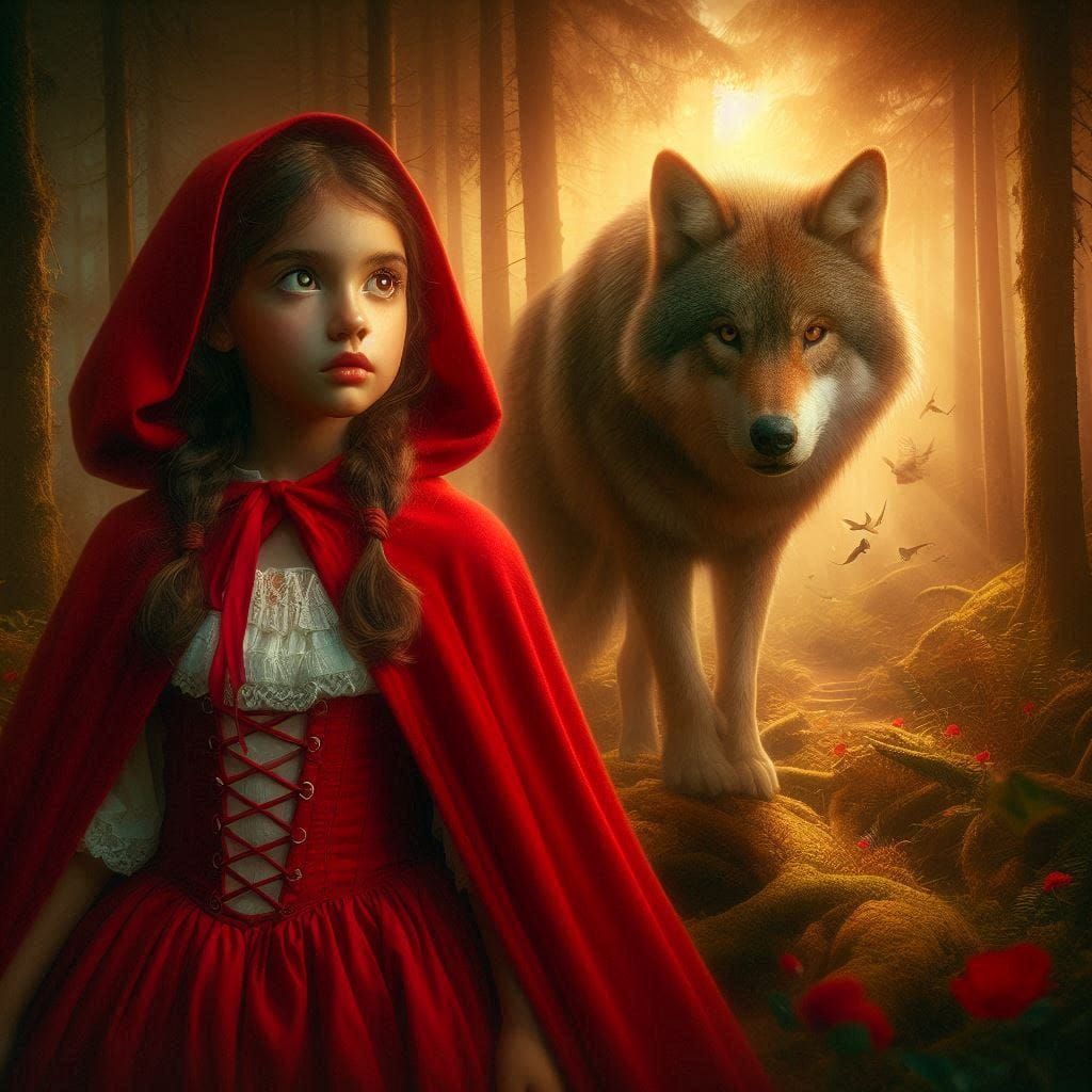 Little Red Riding Hood and the Wolf