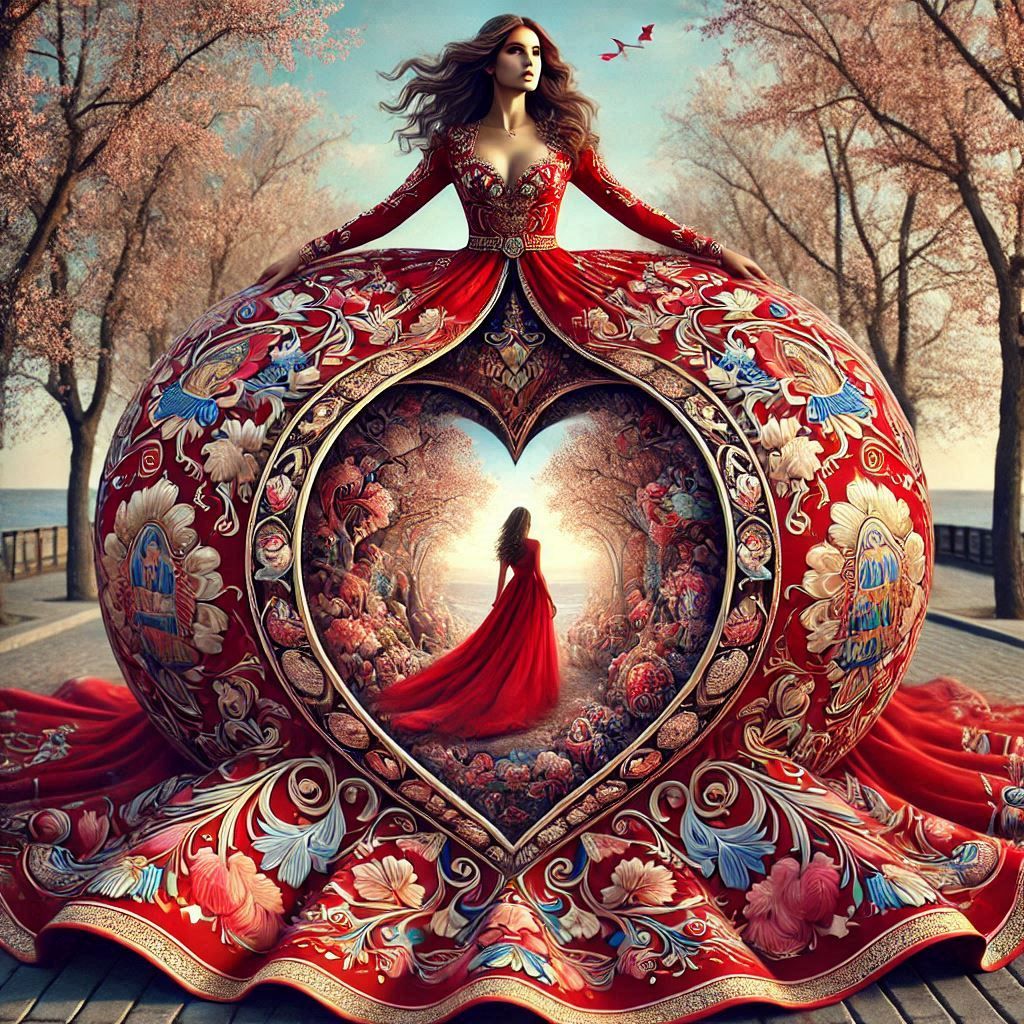Selflove dress - facing her future
