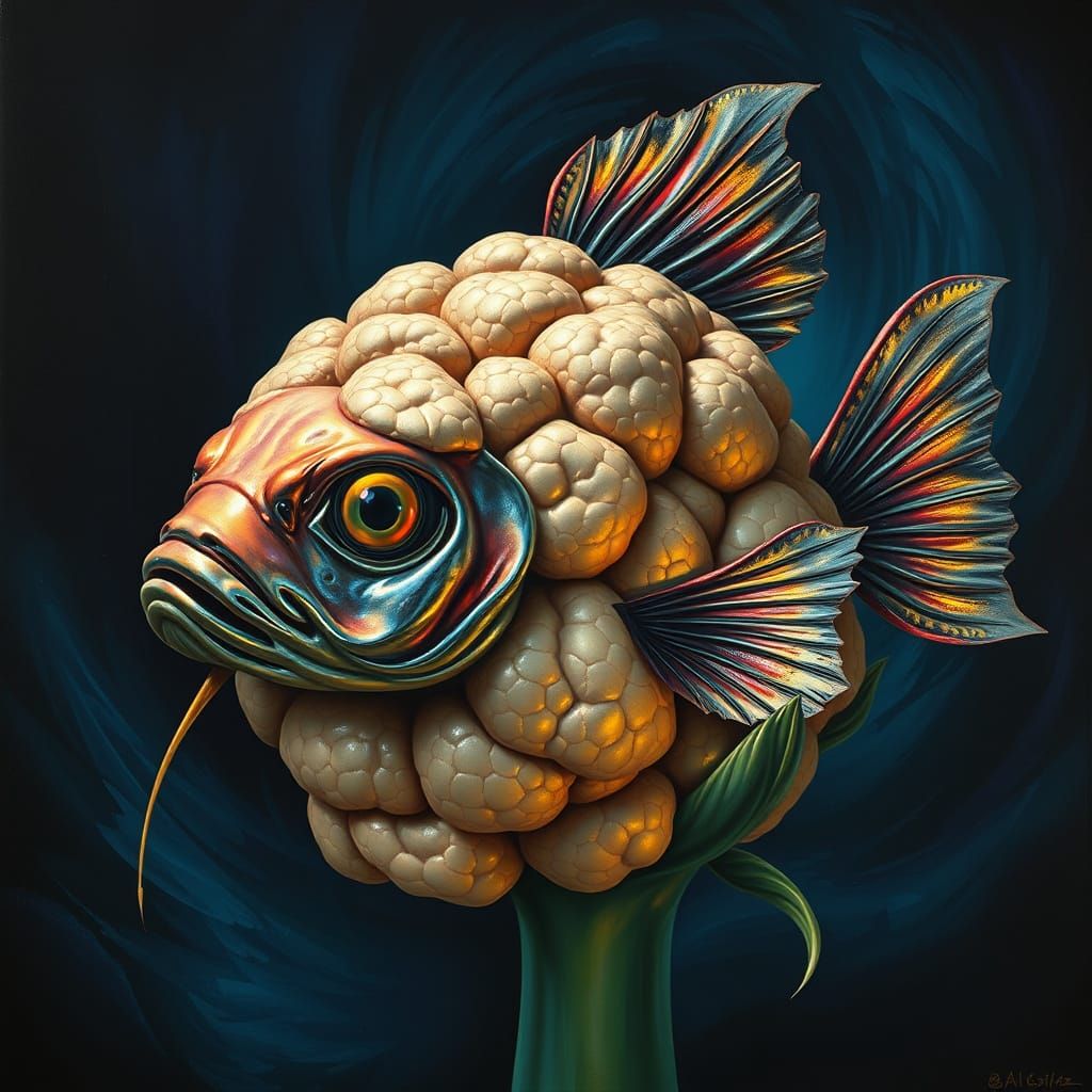 Copper cauliflower catfish 