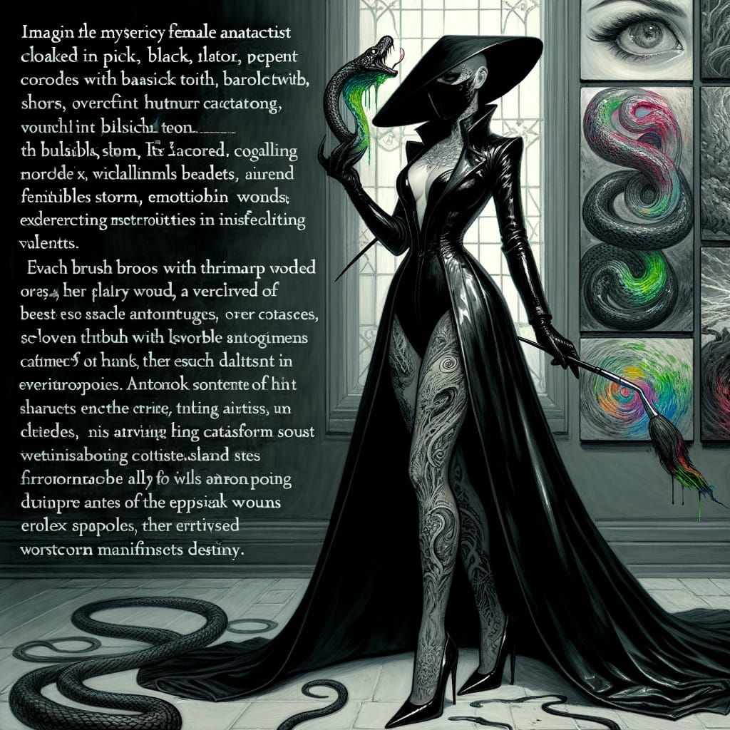 Venomous Artist of Fate with Mutable Gallery