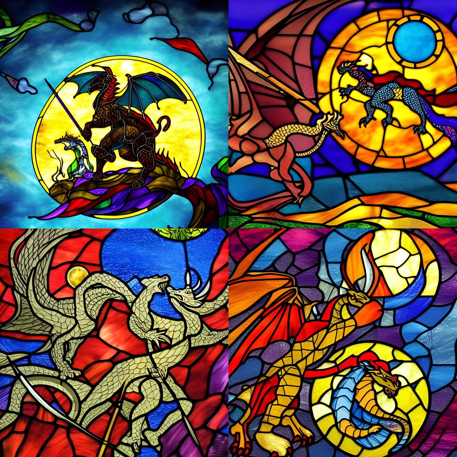Stained Glass Art 2 / Challenge #17