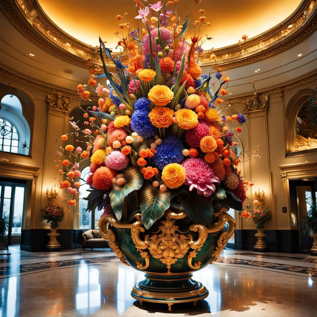 Colossal Flower Lobby Centerpiece