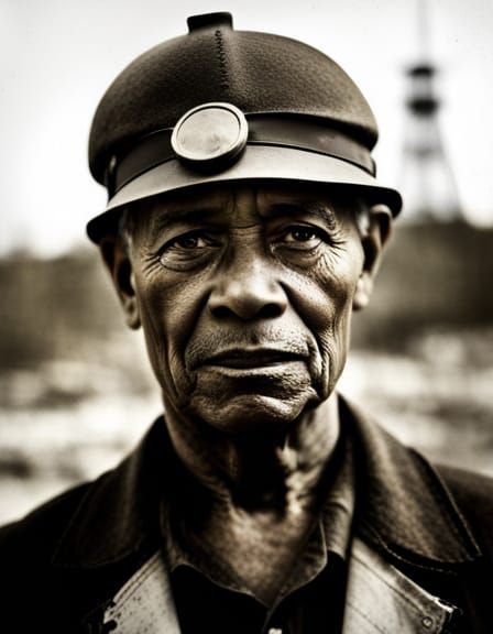 Mining Worker, Year 1938  by @Coding Teacher Muc