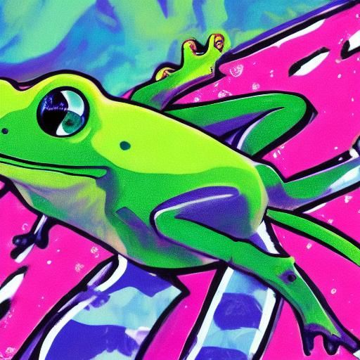 frog in to a cool world