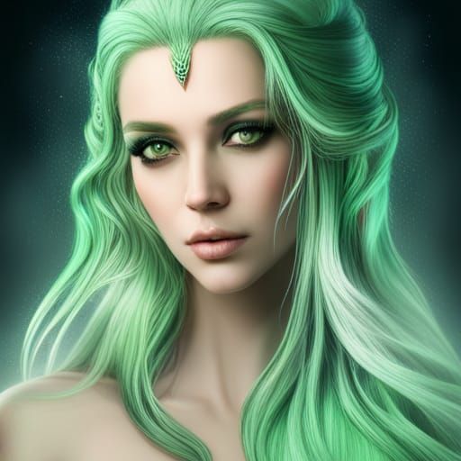 Elven Goddess - AI Generated Artwork - NightCafe Creator