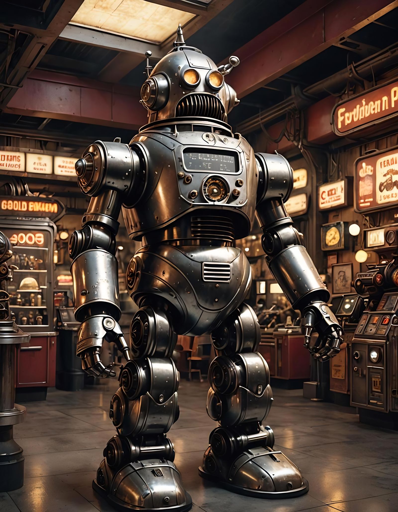 Robby Robot …