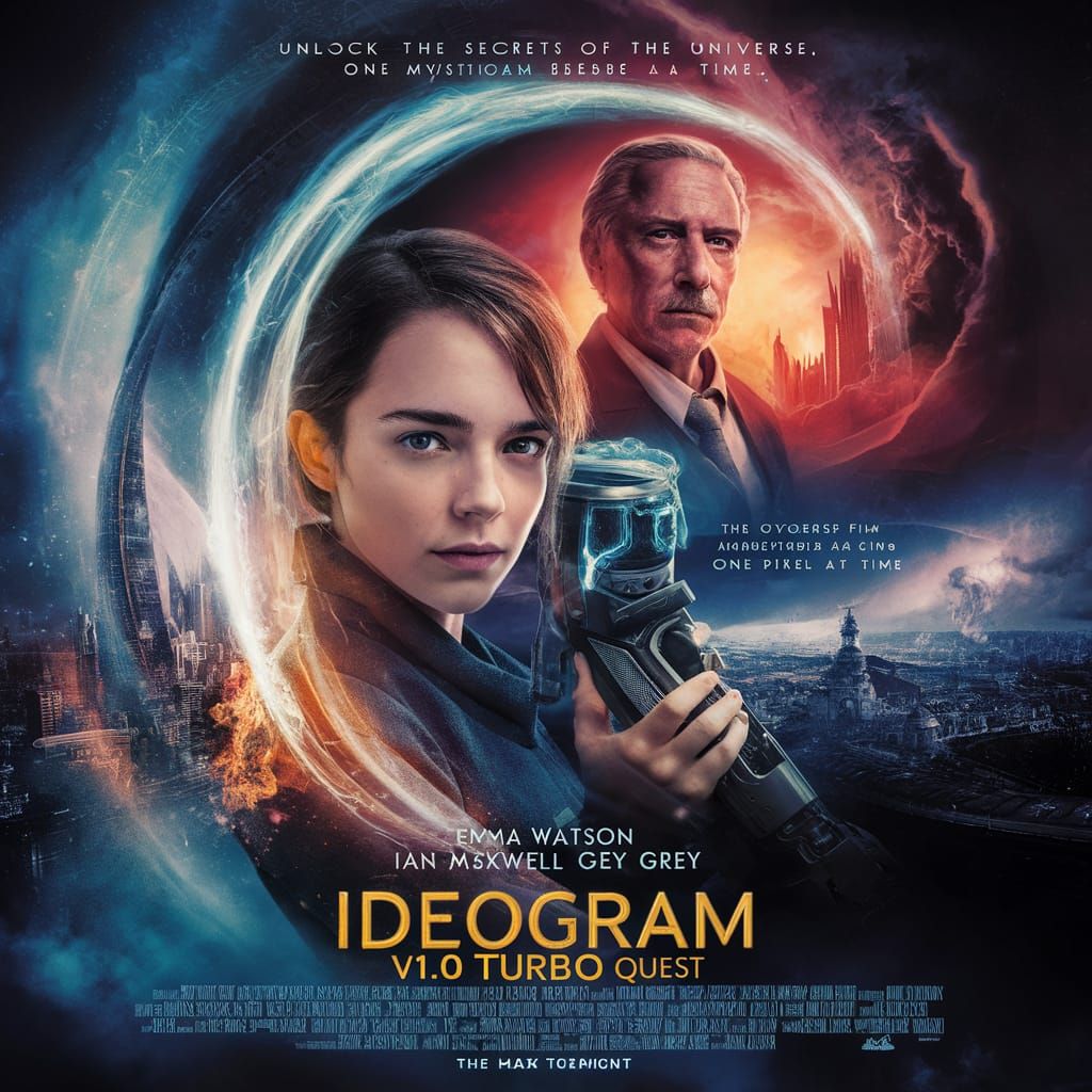 Ideogram v1.0 Turbo: The Quantum Quest