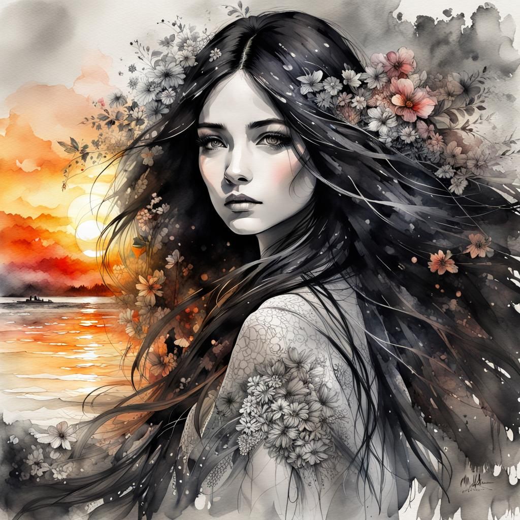 'Deep In Thought'  by @Kizby