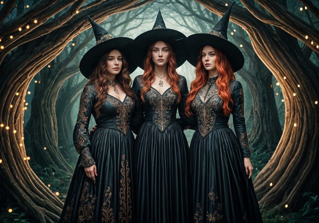 Triad of Magic Women