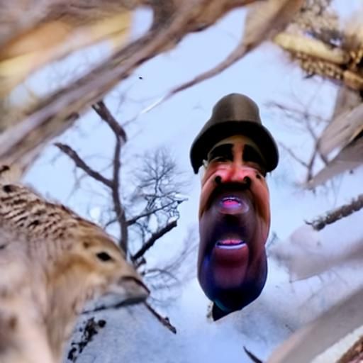 Trail Cam Steve Harvey Steals The Declaration of Independenc...