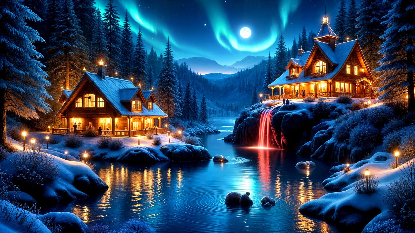 Vacation At The Lodge...  by @AK