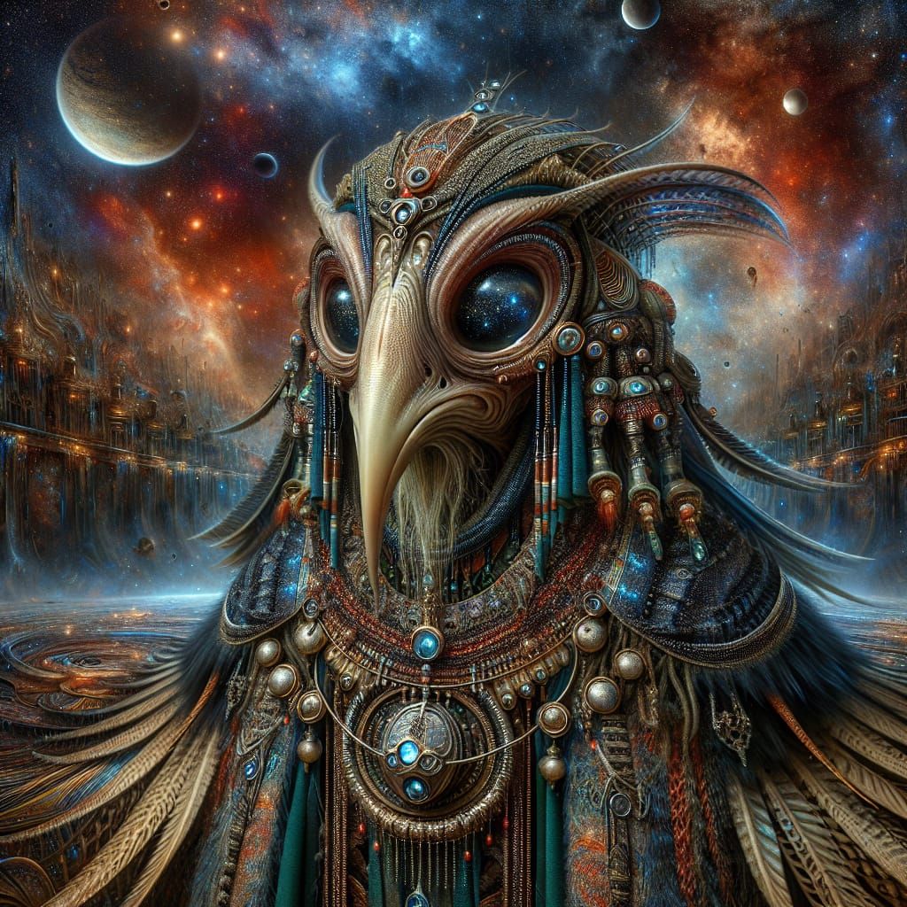 The Hawk Commander  by @Fella Spears