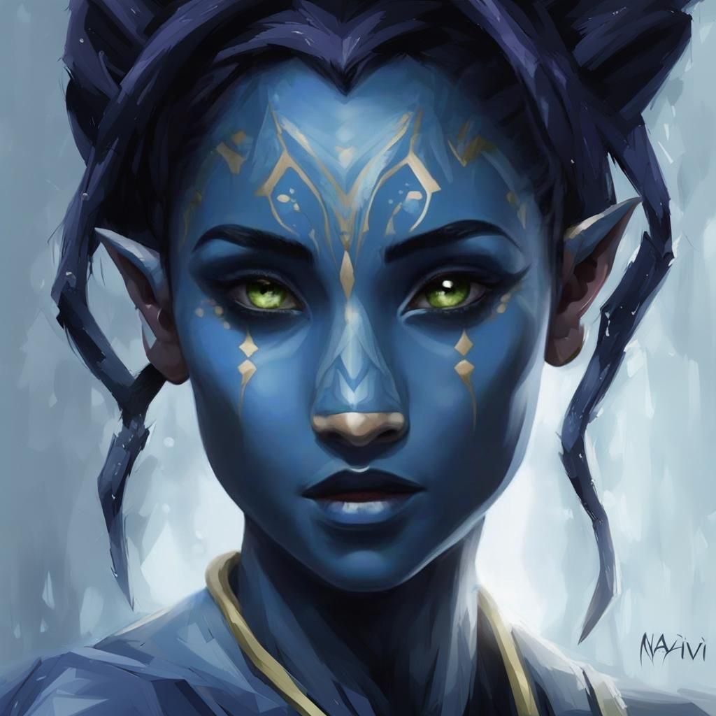 Na’vi? - AI Generated Artwork - NightCafe Creator