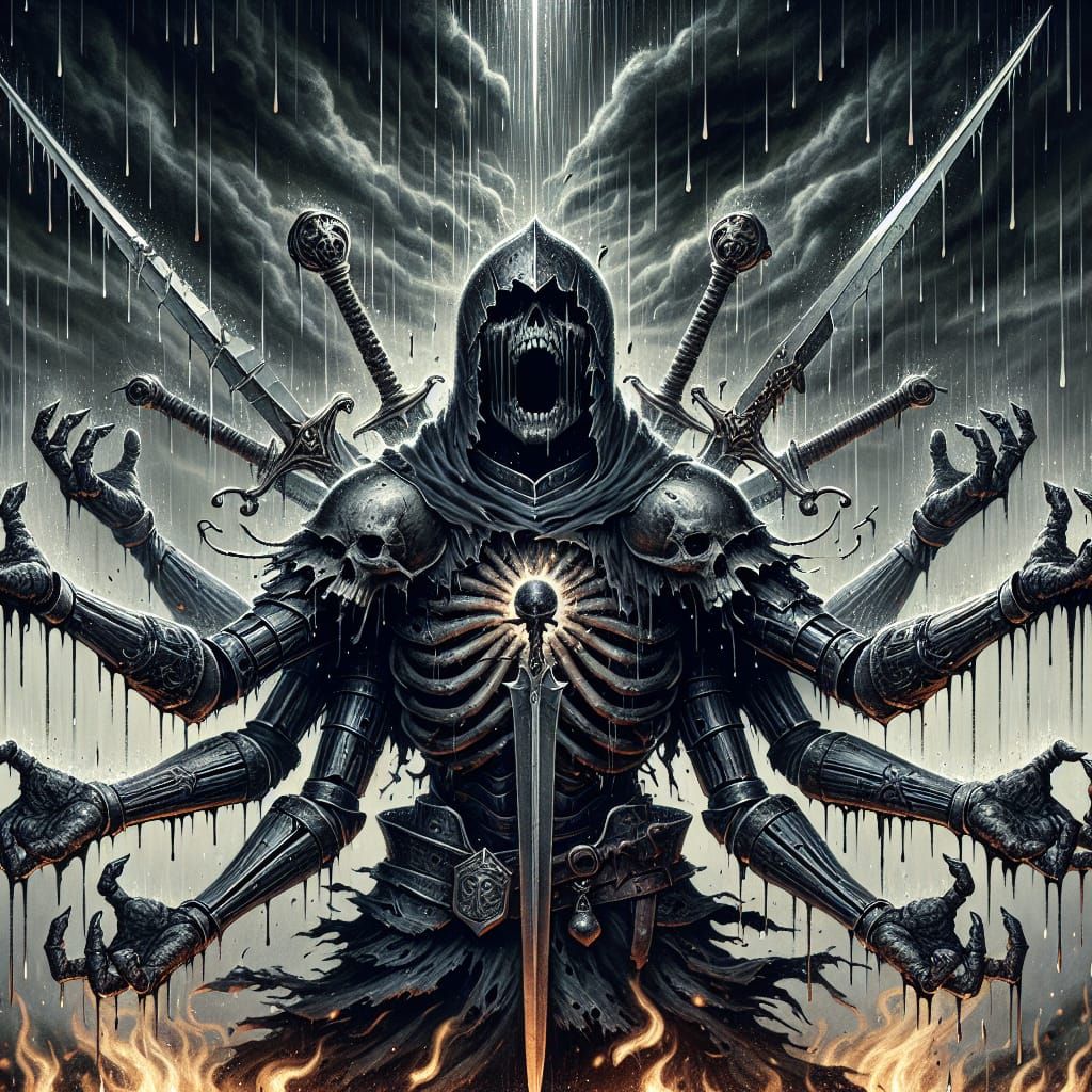 The Black Blade  by @Vizual