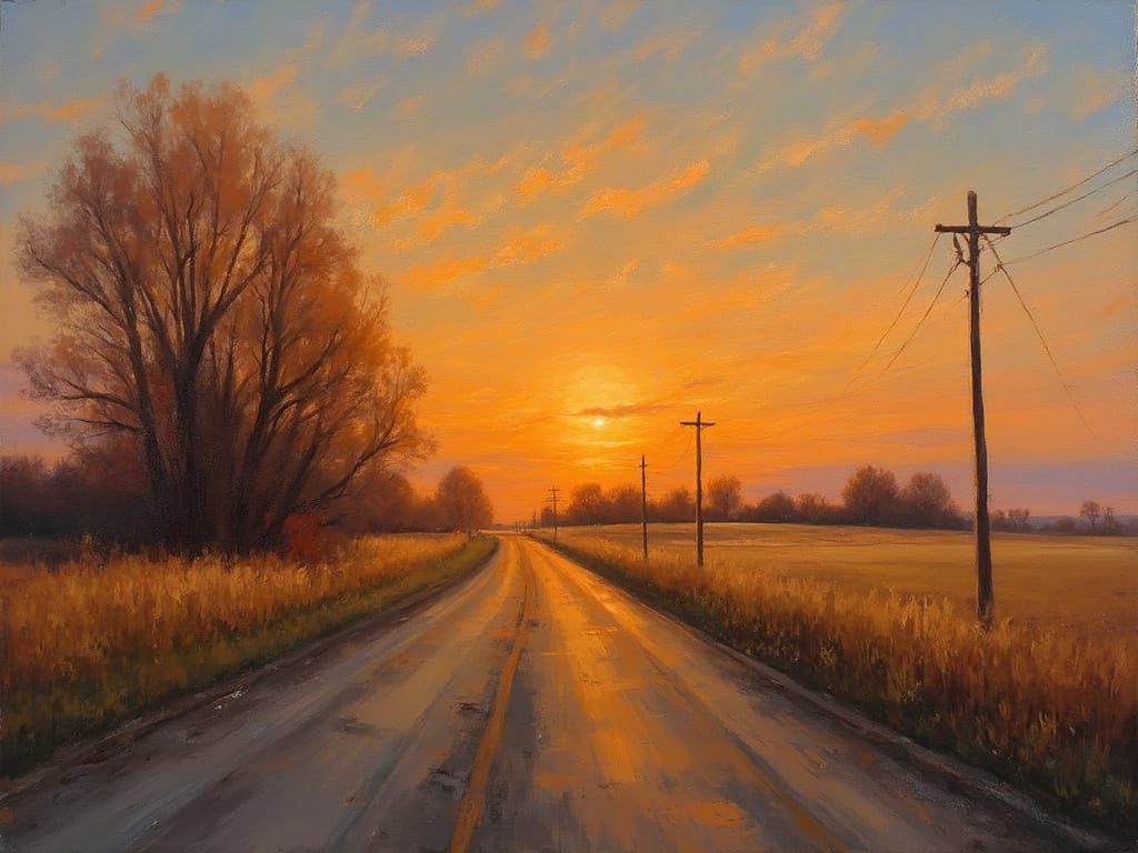 Dusk in The Midwest  by @ Ray Ray The Obsessive
