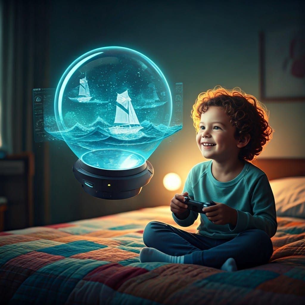 HoloWorld Game Toy  by @Johnny Fish