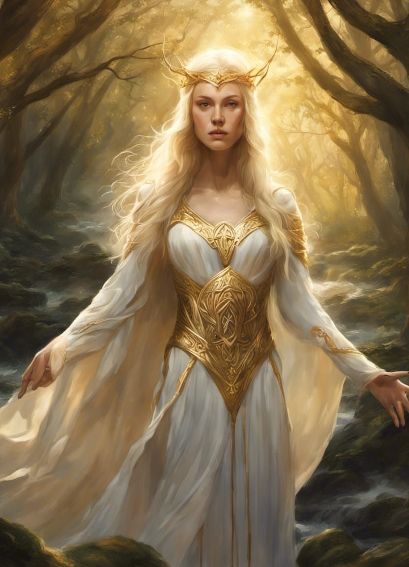 Galadriel - AI Generated Artwork - NightCafe Creator