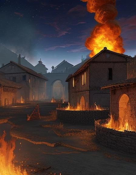 Inferno burn villages