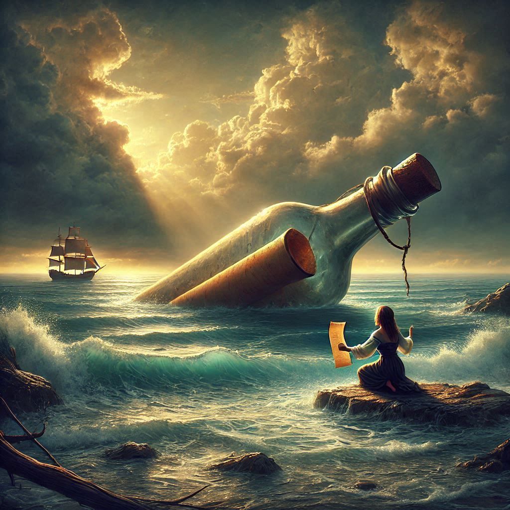 Une bouteille à la mer