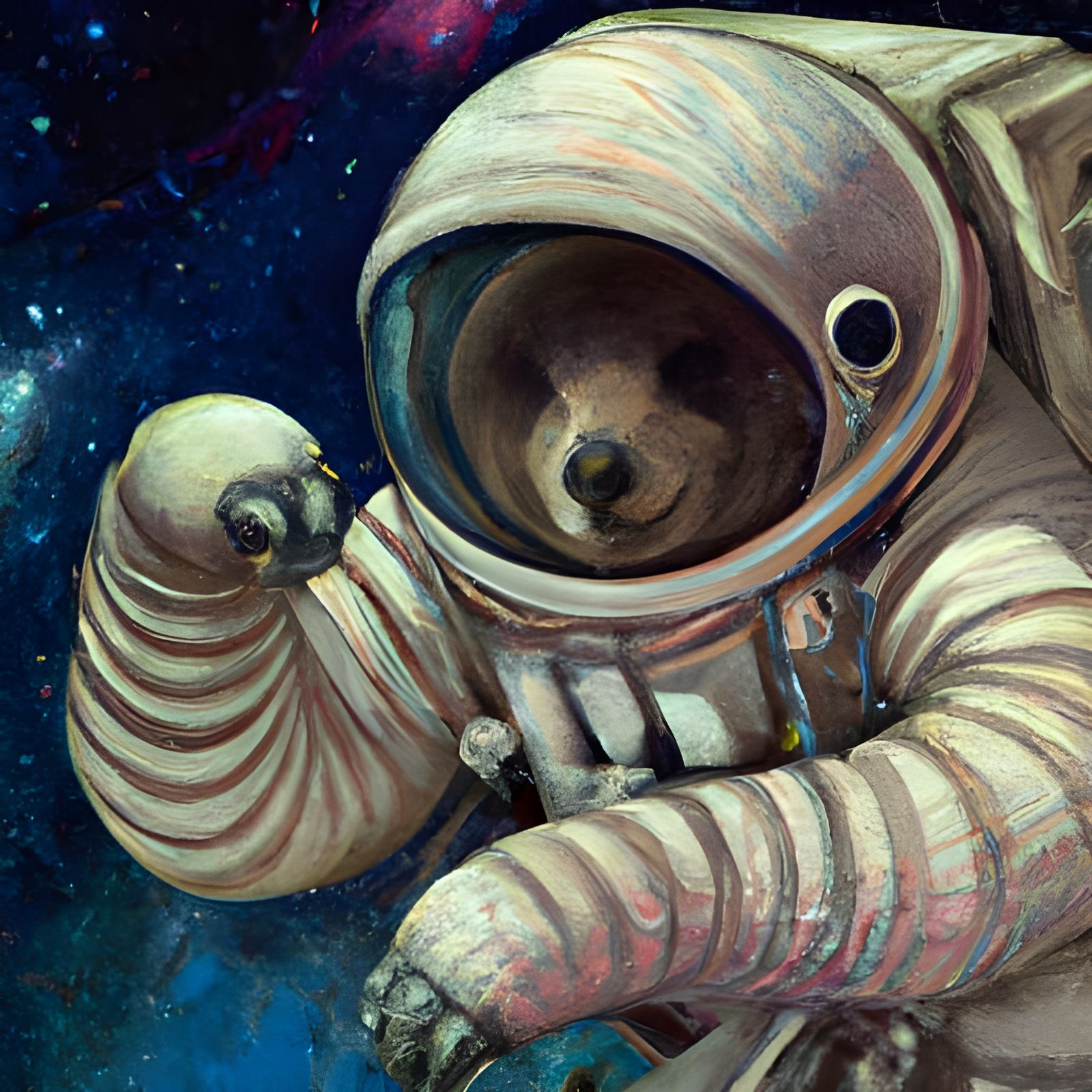 Space Bear - AI Generated Artwork - NightCafe Creator