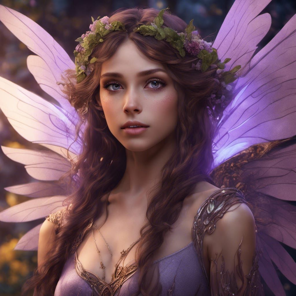 Fairy Girl - AI Generated Artwork - NightCafe Creator