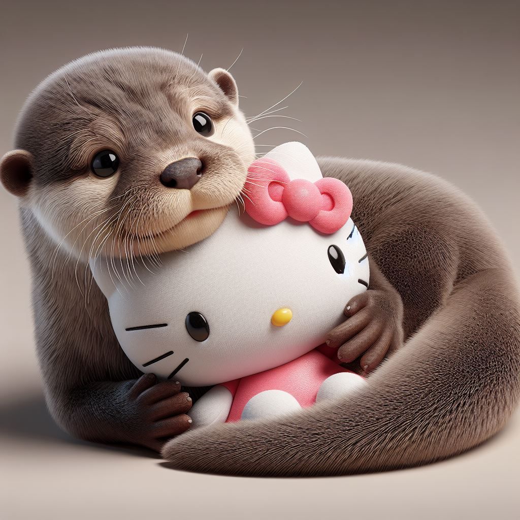 hello kitty and me 🦦for Samantha Karner @gonny2233